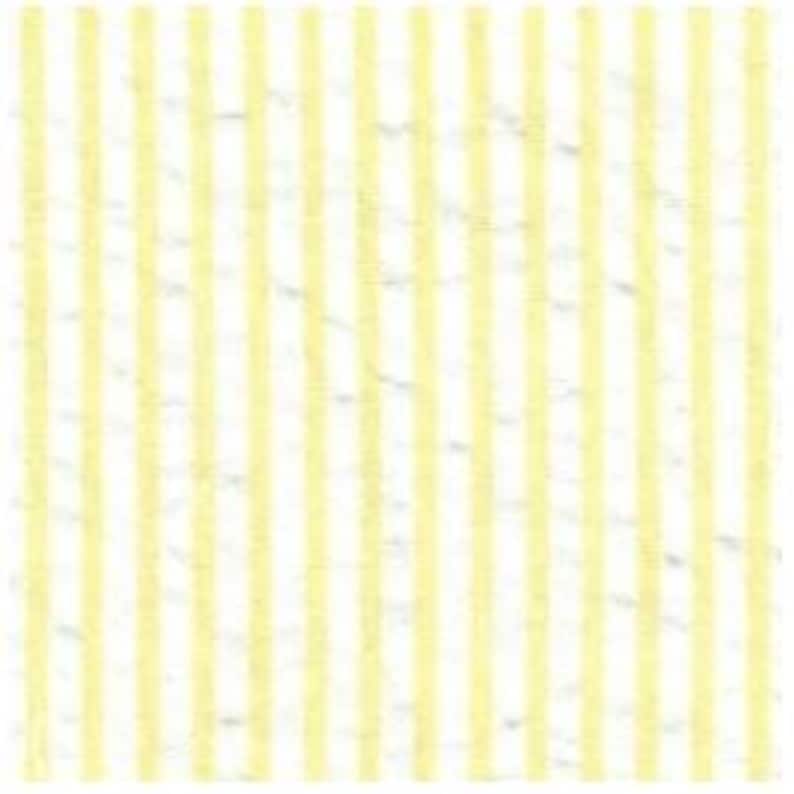 Seersucker Fabric by the yard half or quarter yard, many colors Robert Kaufman or Fabric Finder designer striped cotton blend seersucker bild 6