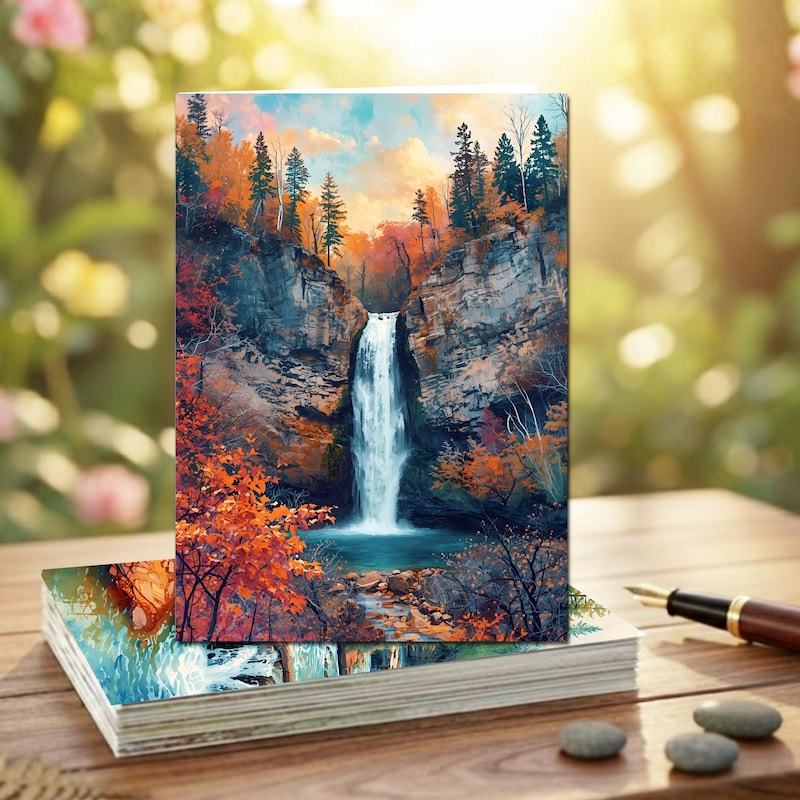 Waterfall Notes - Etsy