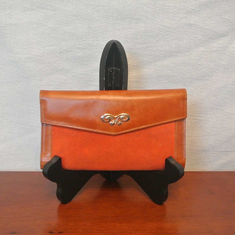 Lady Bosca Top Grain Cowhide Clutch Wallet Etsy