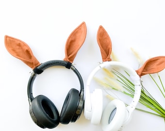 Orejas de caballo marrón: marrón canela, disfraz de poni, accesorio para el cabello o auriculares