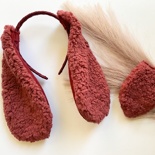 Floppy Dog Ears Costume Etsy
