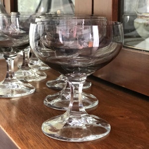 Fabulous Schott-Zwiesel "Neckar" Smoke Iridescent Crystal Champagne/Craft Cocktail Coupes, Set/6, Perfect Wedding/Anniversary/Shower Gift