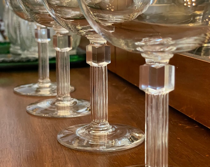 Bryce colonnade Stem 943, Cube in Stem, Set/4 Craft Cocktail/champagne ...