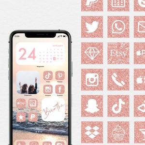 Ios 14 Turquoise Watercolor Aesthetic Icon Set 166 Icon Set Etsy Vector facebook icon png white. ios 14 turquoise watercolor aesthetic