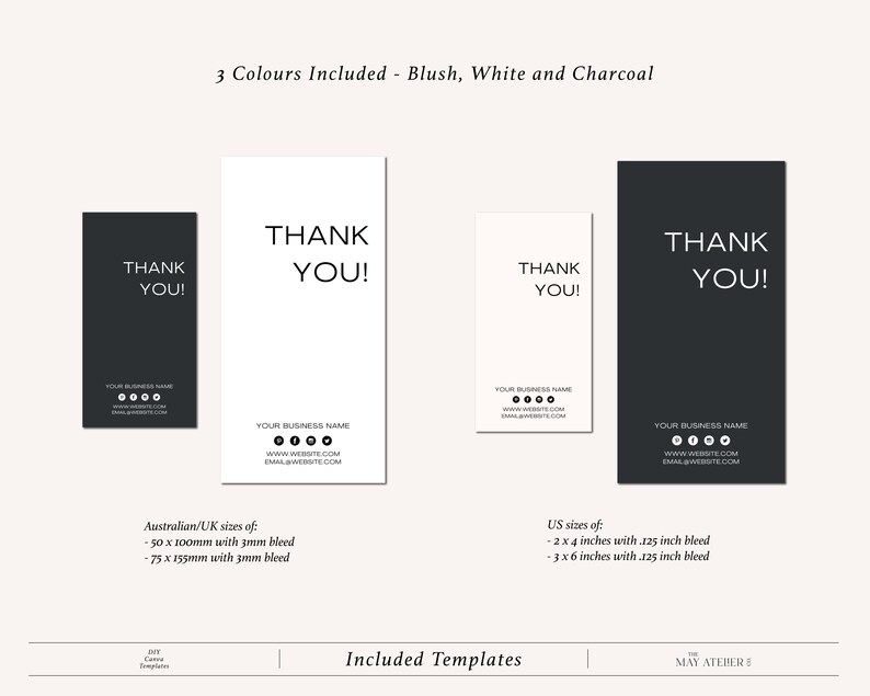 DIY Canva Box Label Design Canva Template Packaging Design Etsy