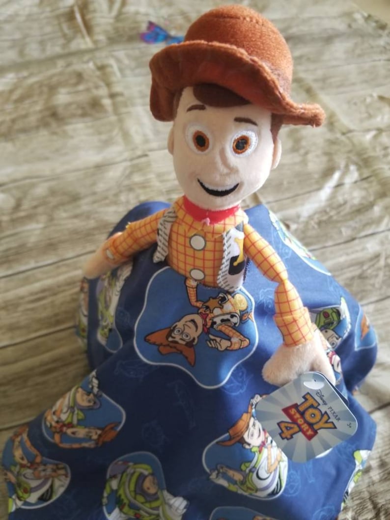 Lovey Toy Story 4 Woody Plush Security Blanket for Babies & Etsy