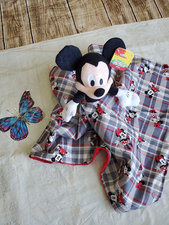 mickey mouse security blanket