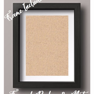 Bitch Peas burlap print, Funny pun, Funny Kitchen decor, Kitchen wall art, Kitchen Pun, Kitchen decor, Kitchen, Kitchen wall hanging FRAMED image 2