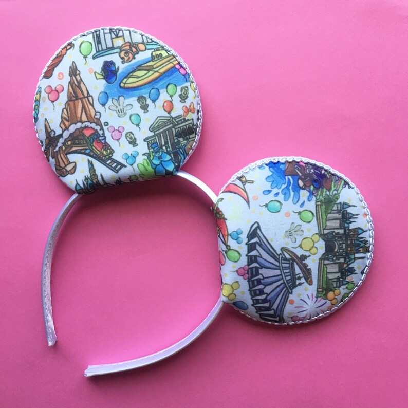 Disney Rides Mouse Ears Dumbo Ears Tea Cups Ears Matterhorn Etsy
