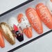 Judy Nisseem reviewed Thanksgiving Day design nail art LUXURY PRESS ON, false nails, press on nails, glue on, handpainted nails, stiletto nails
