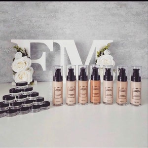FM foundations 6 colours to chose from, face foundation, make up products image 2