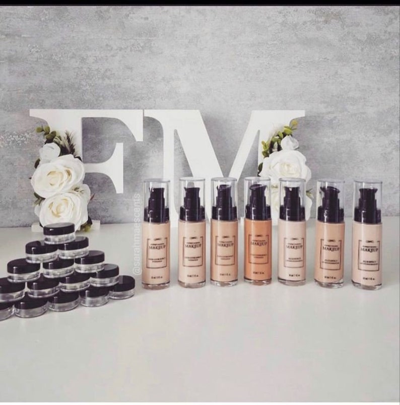 FM foundations 6 colours to chose from, face foundation, make up products image 2