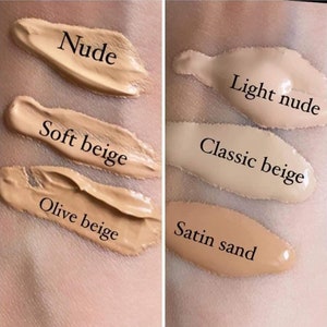 FM foundations 6 colours to chose from, face foundation, make up products image 3