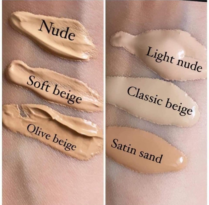 FM foundations 6 colours to chose from, face foundation, make up products image 3