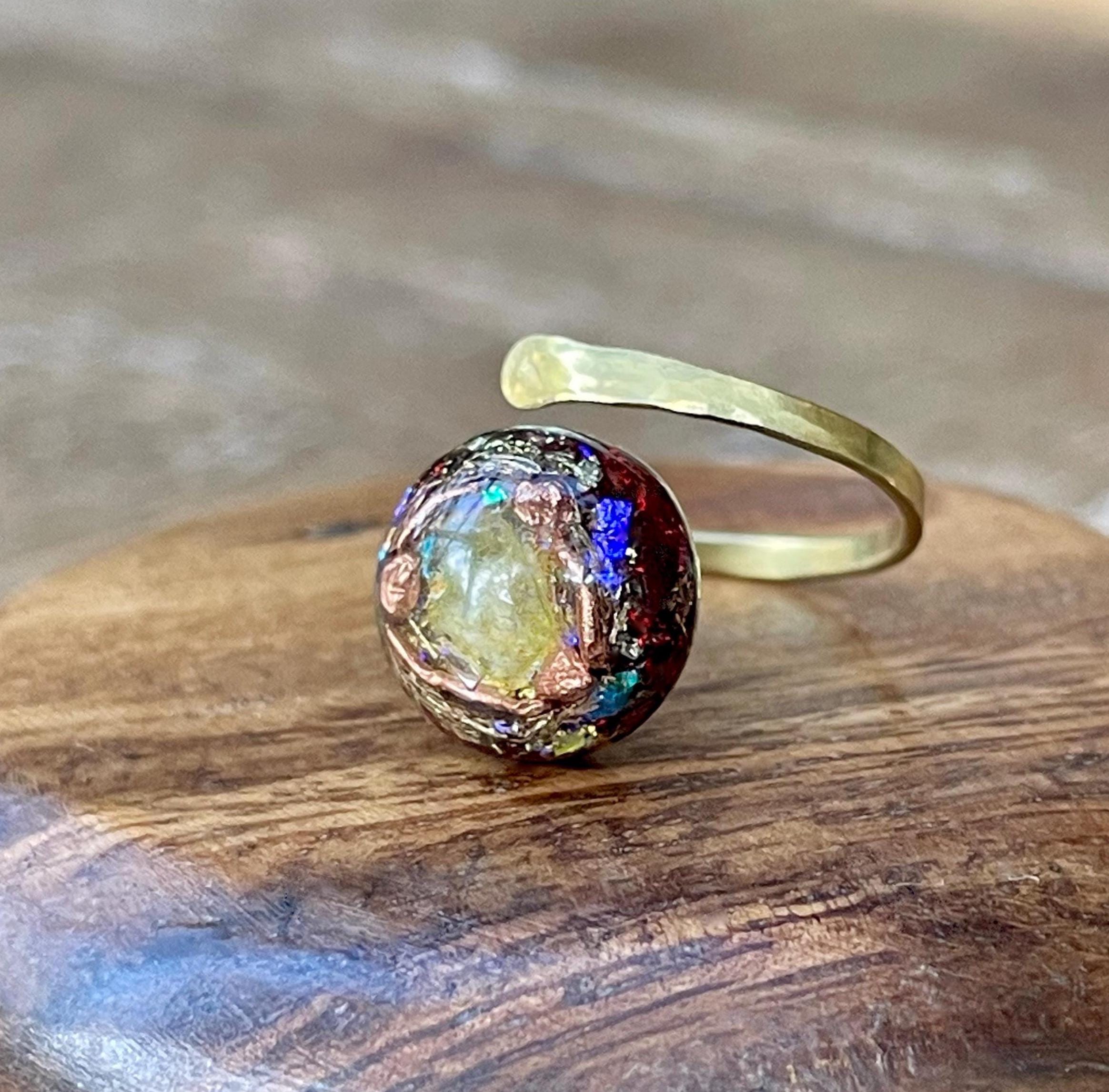 Aura Quartz Ring - Etsy
