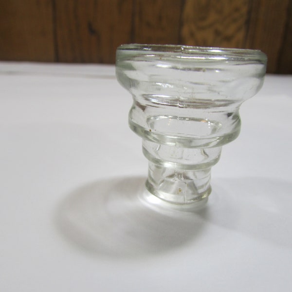 Replacement Percolator Top Clear Glass Knob Vintage