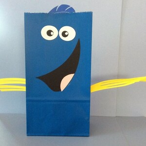 Dory & Nemo Party Bags, Treat Bags, Popcorn bags, Dory Nemo Treat Bags, Dory Nemo Popcorn Bags image 3