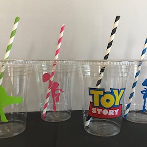 Toy Story Party Cups, Birthday Party, Toy Story Party, Woody Birthday Party, Buzz Birthday Party, Jessie Birthday Party, Birthday Party