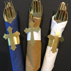 First Communion Cutlery Set, Holy Communion Cutlery Set, Baptism, Church Cutlery, Christian Cutlery, Church Celebration Cutlery, Cutlery Set