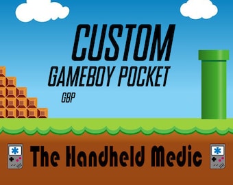 Custom Made Nintendo Gameboy Pocket (GBP)