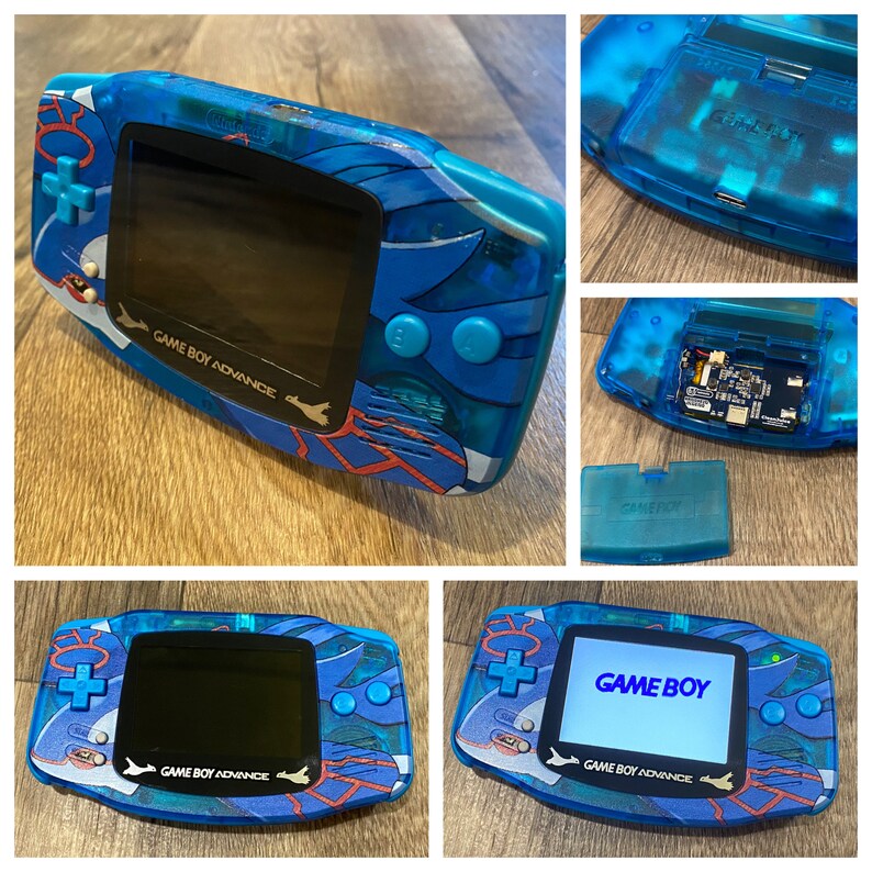 Custom Made Nintendo Gameboy Advance GBA | Etsy