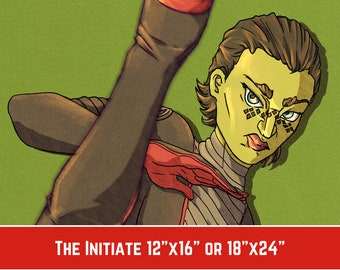 The Initiate Tales Poster 12"x16" 18"x24" Fine Art Prints from Clone Wars, Empire