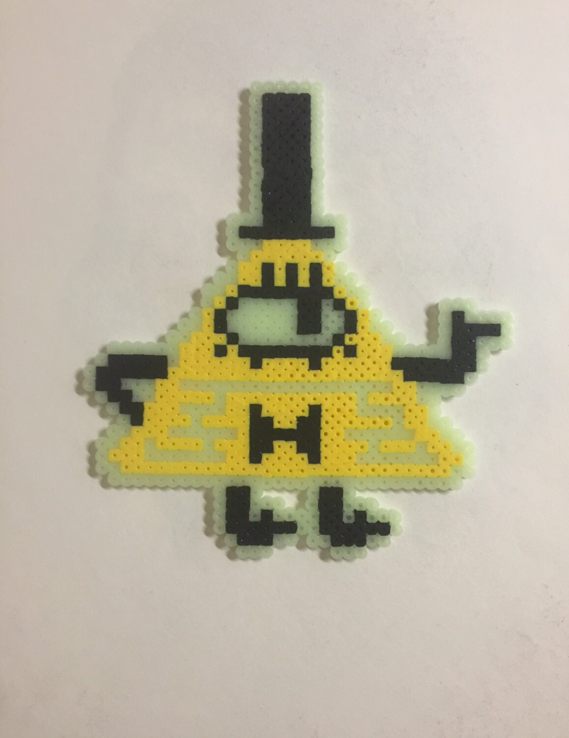 Gravity Falls Bill Cipher Pixel Art