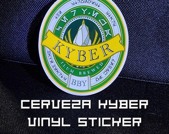 Crystal Cerveza Beer Meme - Vinyl Stickers Durable Indoor/Outdoor Use