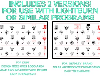 Archivo de diseño láser para vaso de 40 oz de vaca de las Tierras Altas Occidentales (SVG)