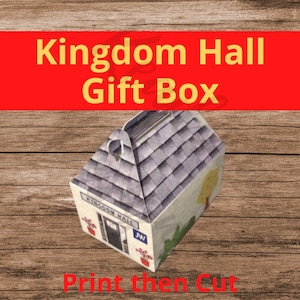 Königreich Hall Geschenk Box Printable download Willkommen zurück in der Königreich Hall pdf png Download