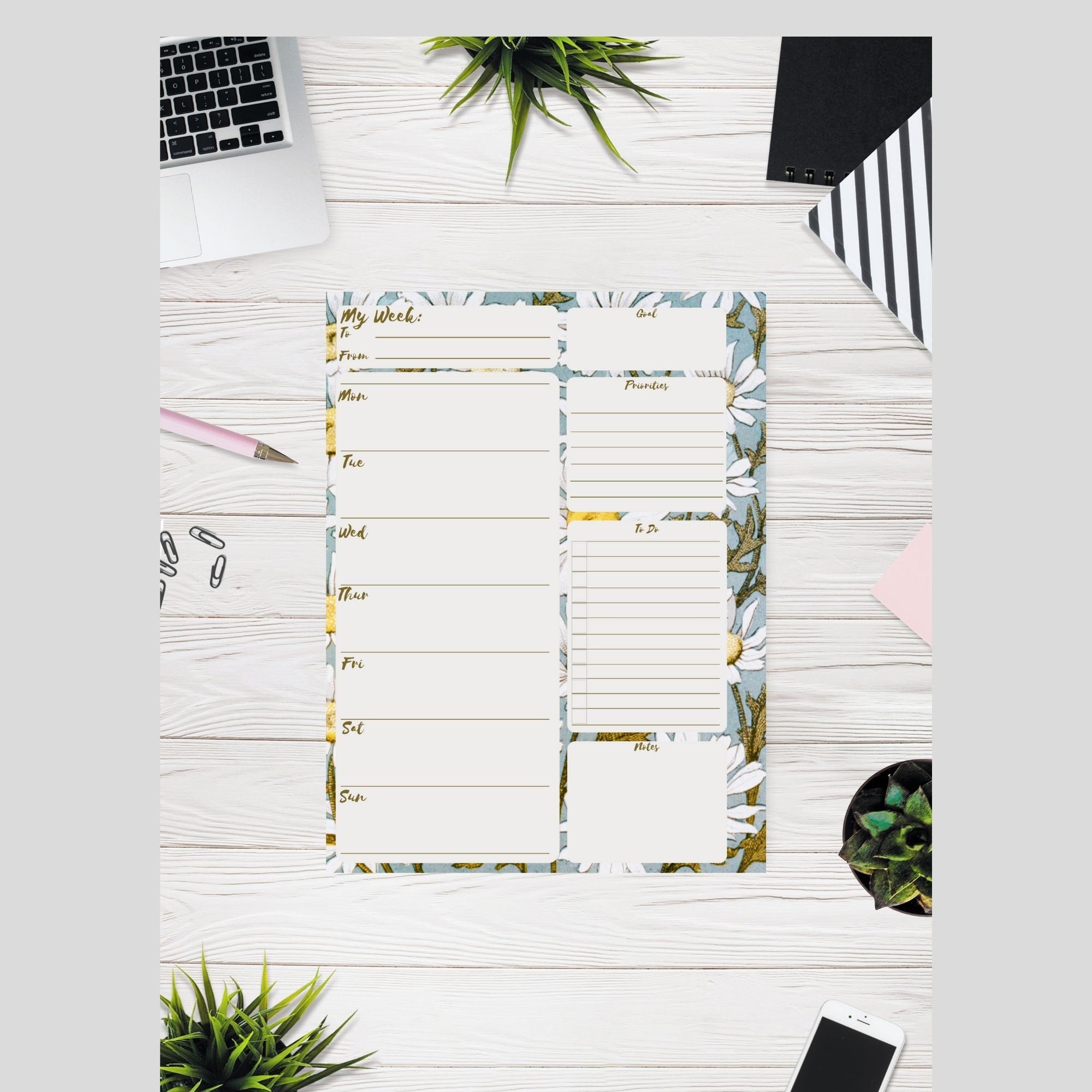 Classic Happy Planner Printable Weekly Planner Refill Inserts 7x9.25 ...
