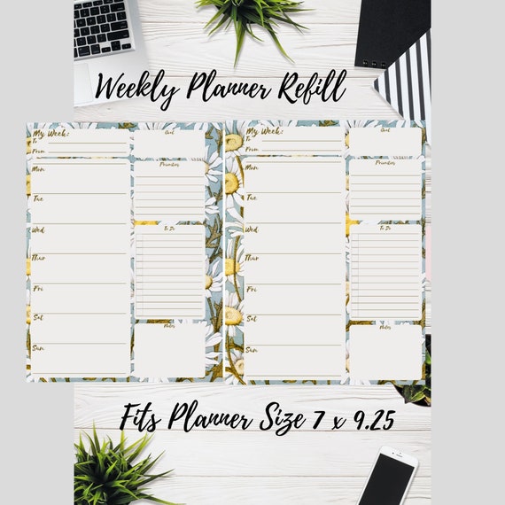 Classic Happy Planner Printable Weekly Planner Refill Inserts - Etsy