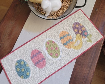 Easter Eggs Quilt Pattern - INSTANT DOWNLOAD