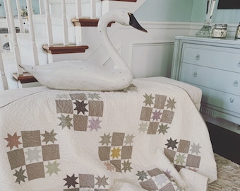 Time Worn Stars Quilt Pattern