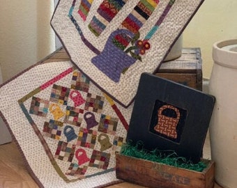 Bitty Baskets Quilt Pattern - INSTANT DOWNLOAD