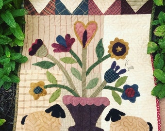 Wool & Flax Quilt Pattern - INSTANT DOWNLOAD