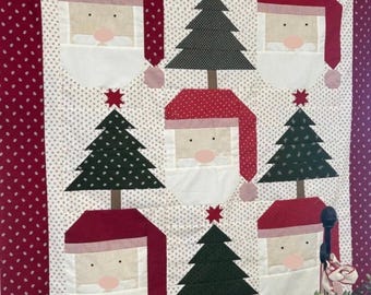 Jolly Ol’ St. Nick Quilt Pattern - INSTANT DOWNLOAD