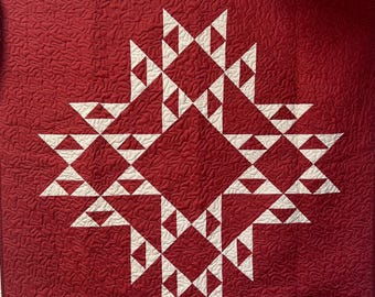 Cardinal Crossing Quilt Pattern - INSTANT DOWNLOAD