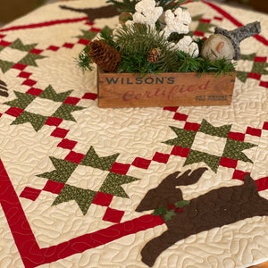 Reindeer Fly Quilt Pattern