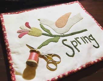 Spring Mini Quilt Pattern - INSTANT DOWNLOAD