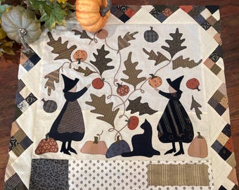 Picking Pumpkins Quilt Pattern -Measures 20" x 22 1/2”