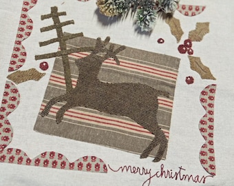Merry Reindeer Quilt Pattern