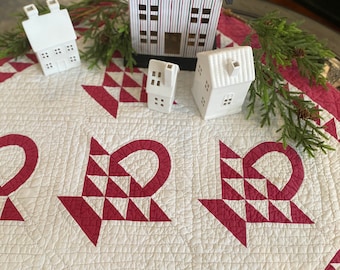 Red Baskets Quilt Pattern