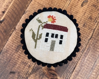 The Autumn House Cross Stitch - Instant Download Pattern