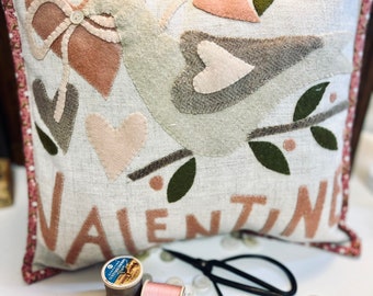 Valentine Wool Pillow Cover Pattern