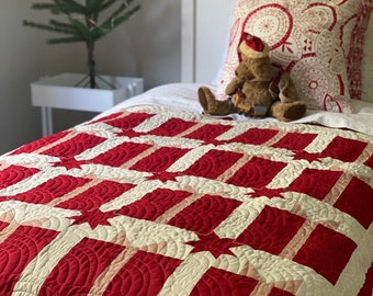 Red Paper Packages Quilt Pattern
