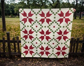 The Christmas Quilt Pattern - INSTANT DOWNLOAD