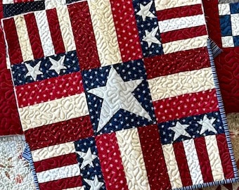 All American Gameboard Quilt - INSTANT DOWNLOAD