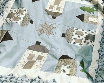 A Winter's Village Quilt Pattern