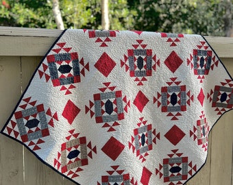 Oklahoma Summer Quilt Pattern - INSTANT DOWNLOAD